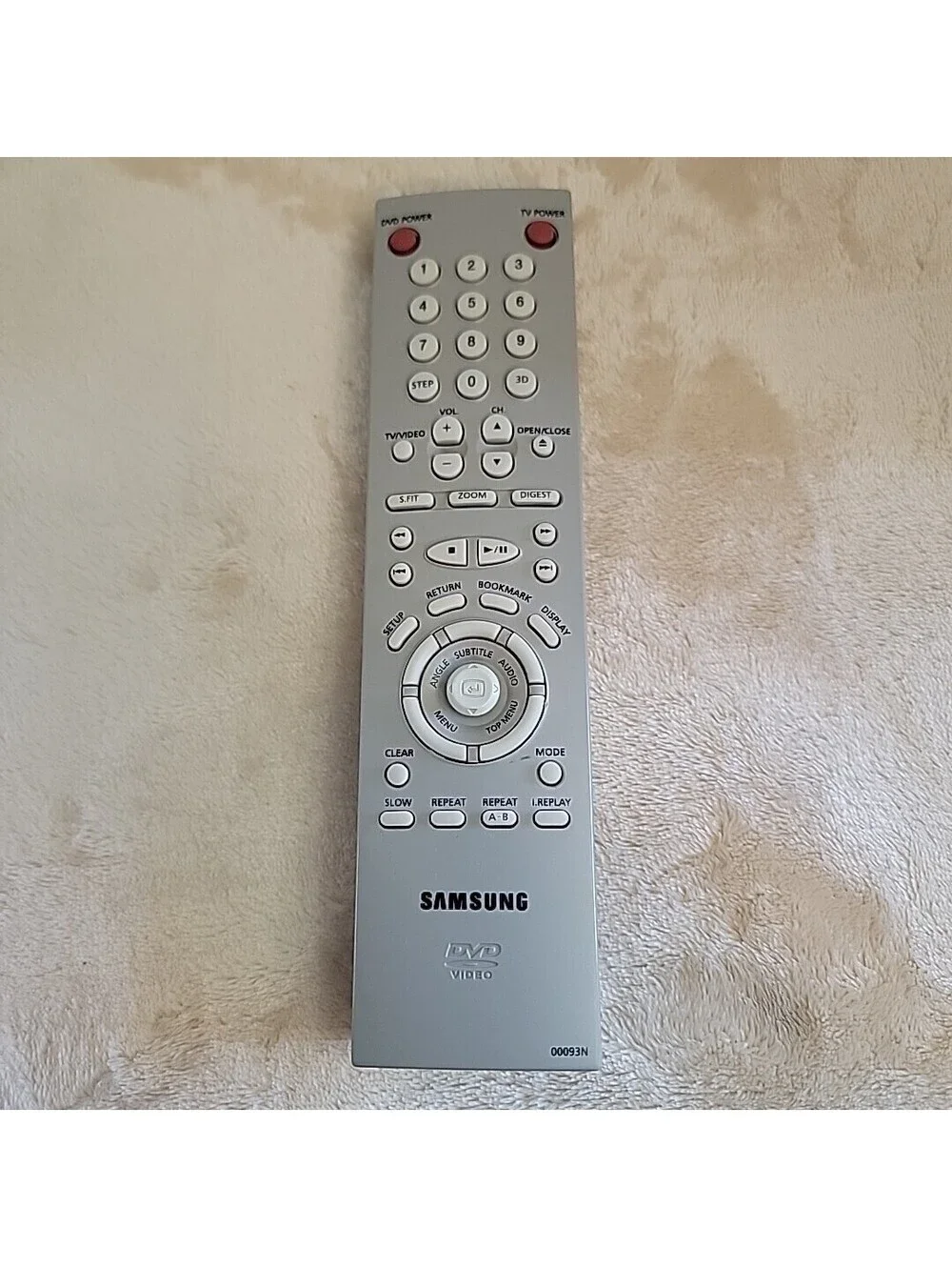 Samsung Remote Control 00093N - Tested & Works